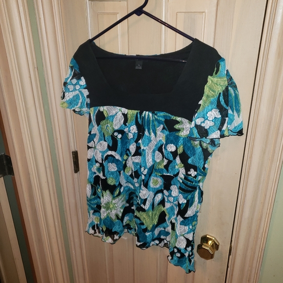 Misses sz XL Style & Co. Lace shirt - Picture 2 of 5